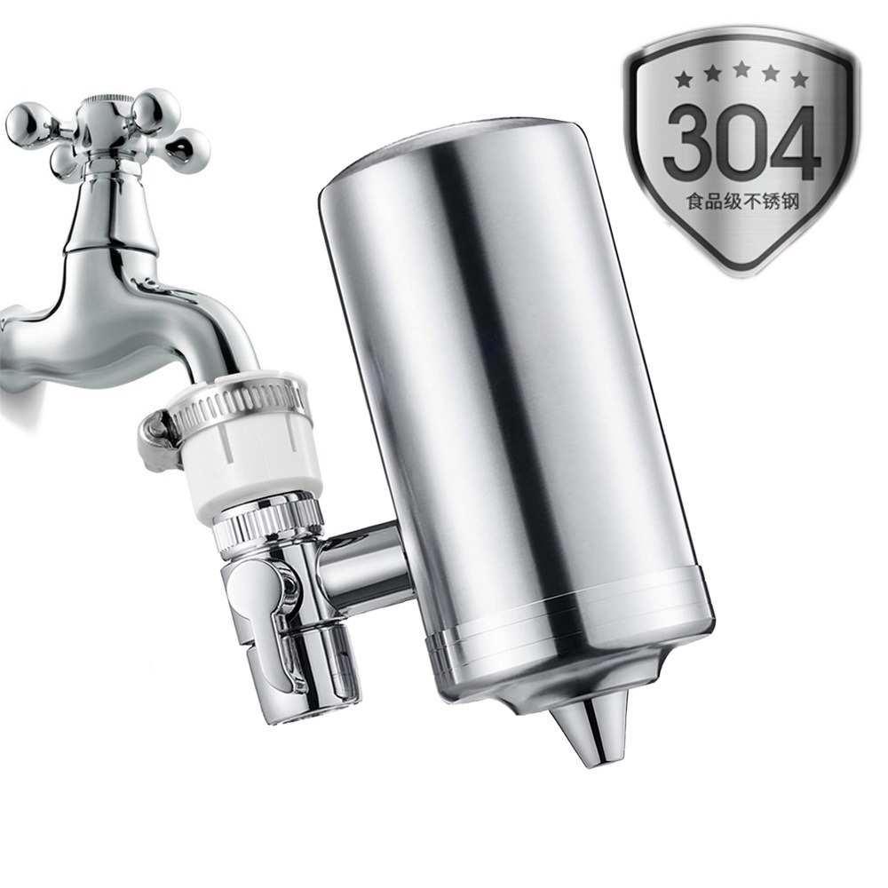 Kitchen Appliances And Utensils - Faucet Water Filter 304 Stainless Steel