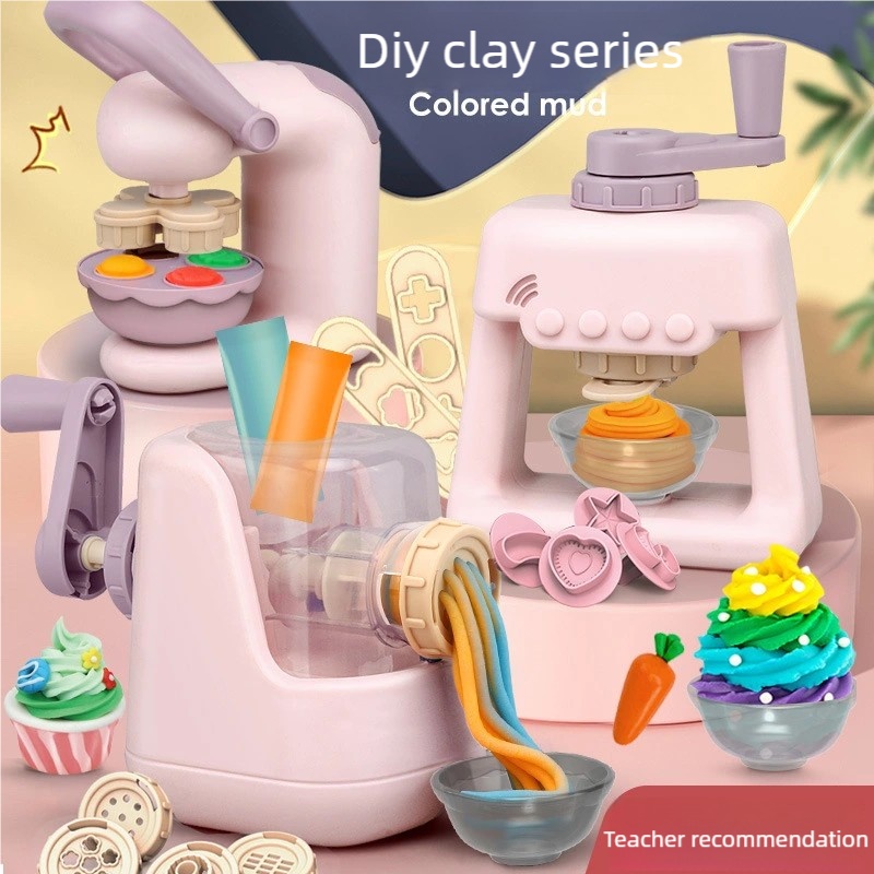 Kitchen Appliances Kids - Toddler DIY Clay Craft Set, Noodle