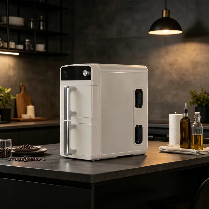 Hot Sale 10L Stainless Steel D - đánh giá và giá Air Fryer 5L Digital
