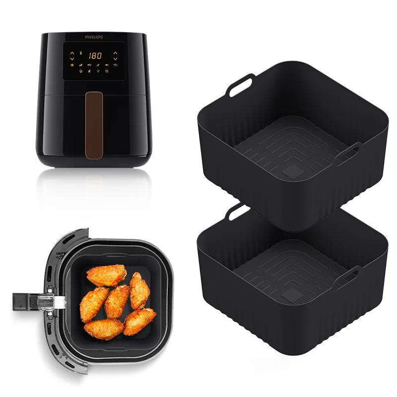 17cm Silicone Air Fryer Mold - - đánh giá và giá Air Fryer 5L Digital