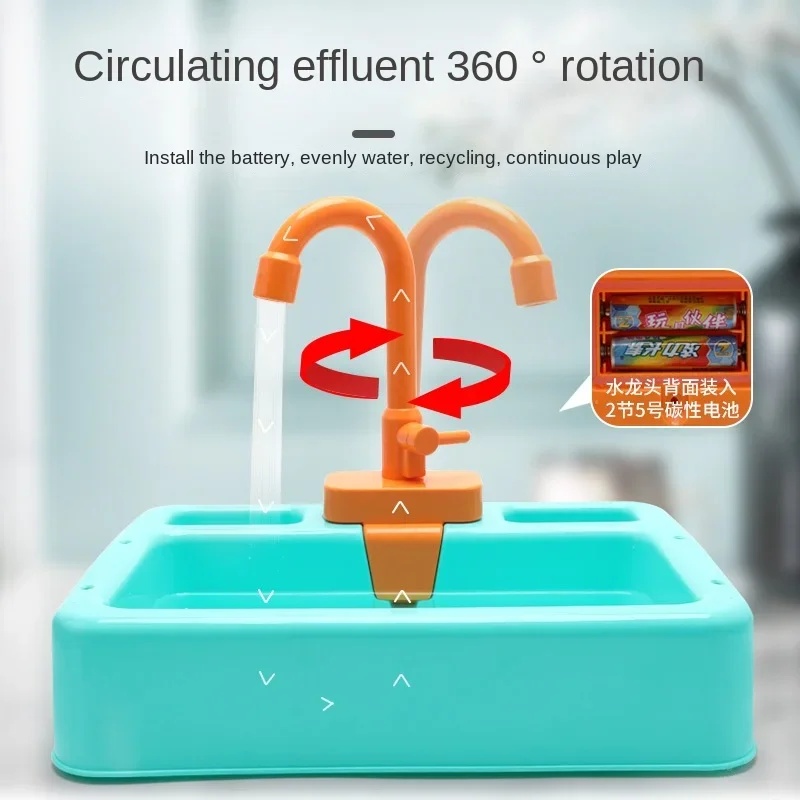 Kitchen Toy Plastic Dish‑Wash  - đánh giá và giá Kitchen Appliances Kids