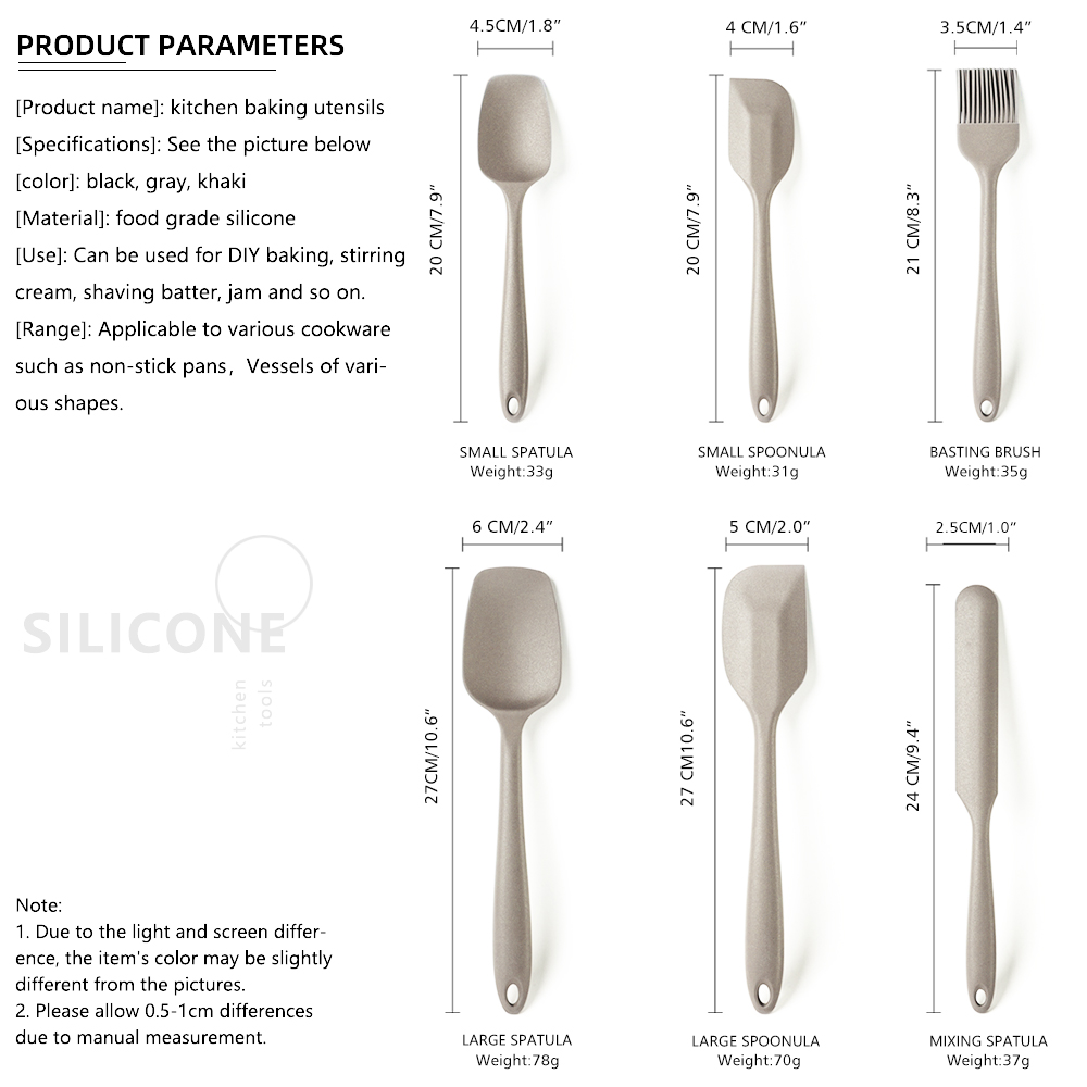 Silicone Flexible Utensils Set - đánh giá và giá Kitchen Appliances Combo