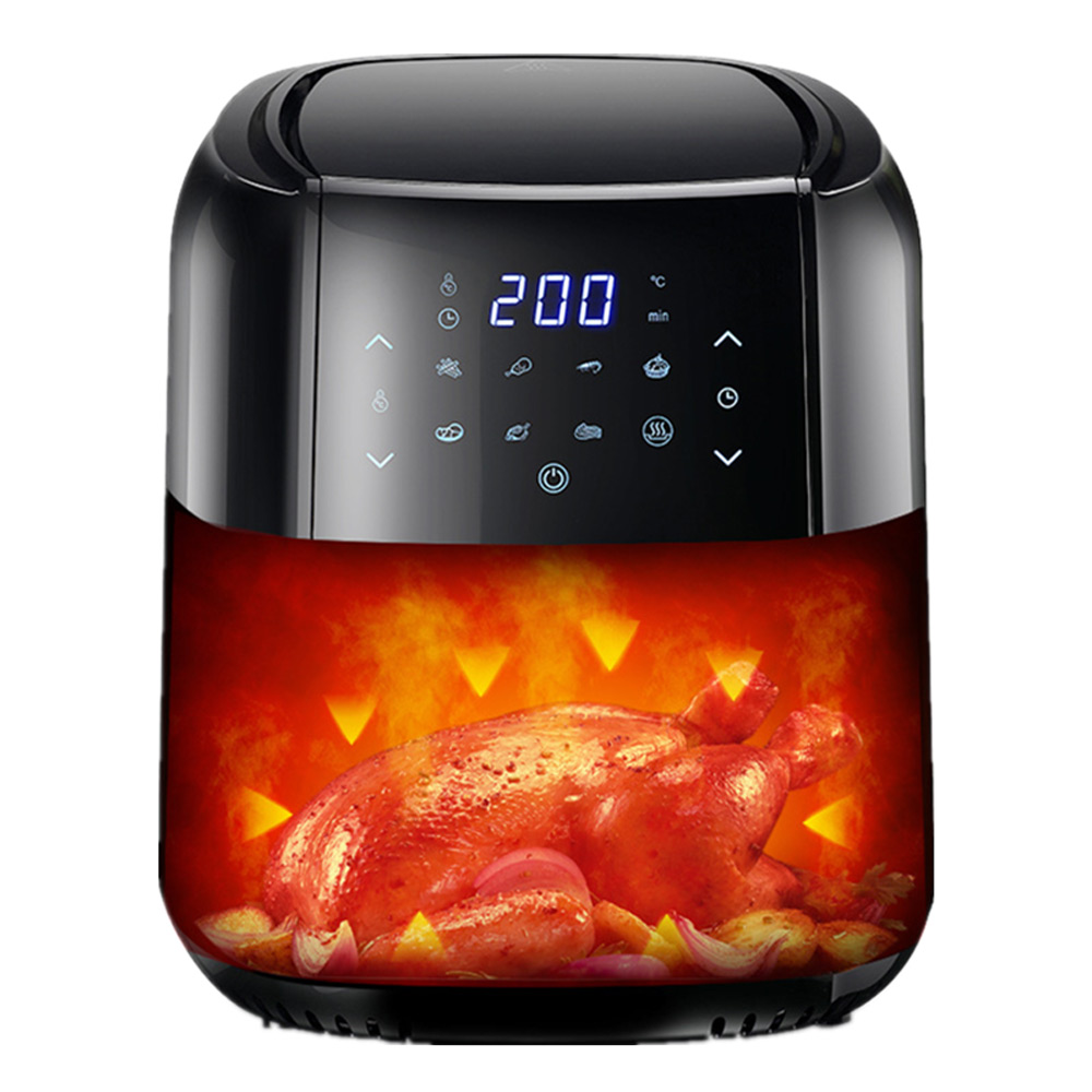 Digital LED Touch Screen Timer - đánh giá và giá Air Fryer 5L Digital