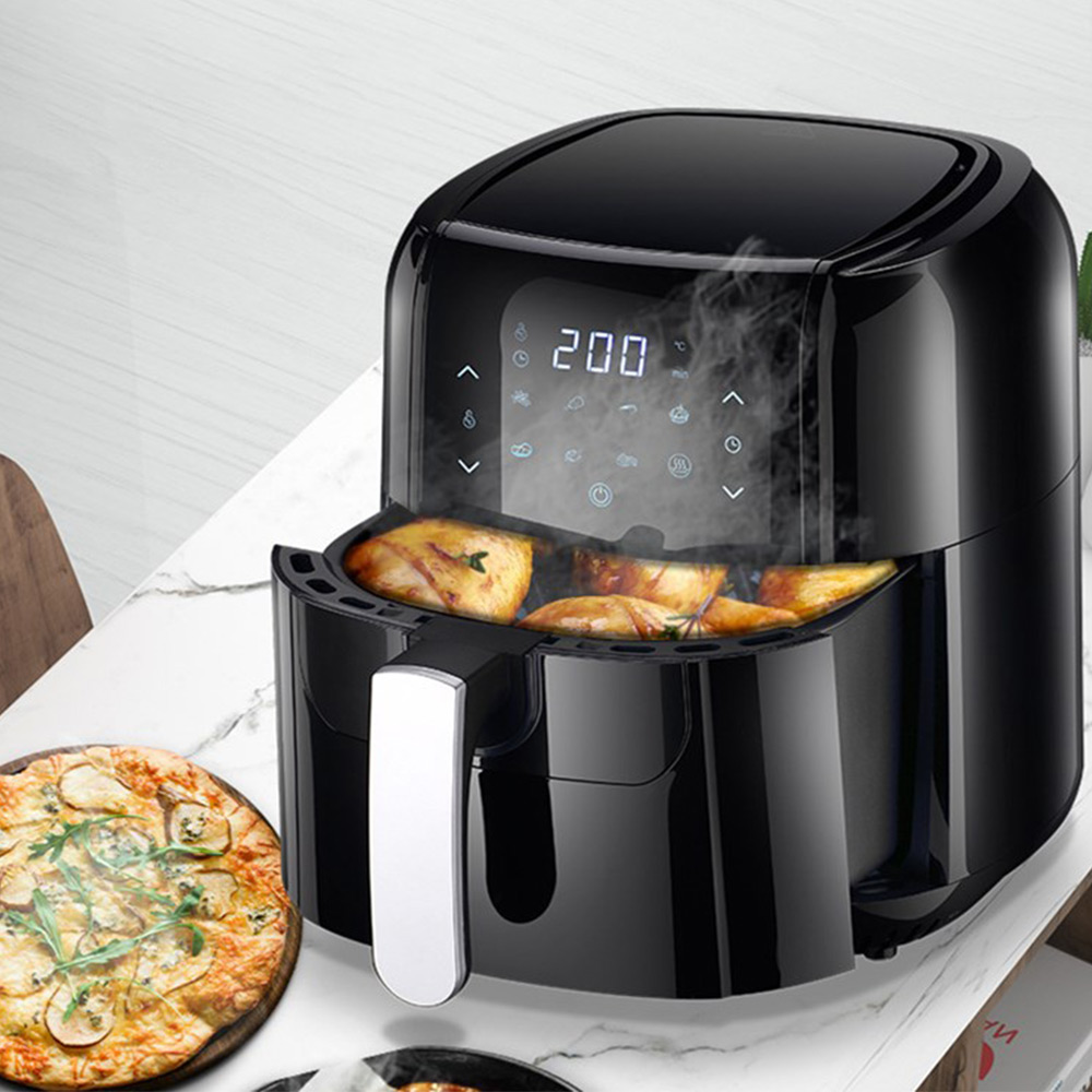 Digital LED Touch Screen Timer - đánh giá và giá Air Fryer 5L Digital