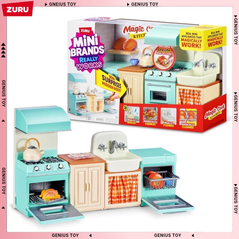 Zuru Mini Brands Magic Cook Ki - đánh giá và giá Kitchen Appliances For Gift