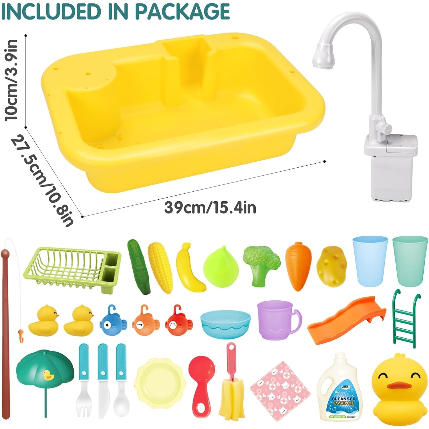Play Sink with Running Water K - đánh giá và giá Kitchen Appliances And Utensils