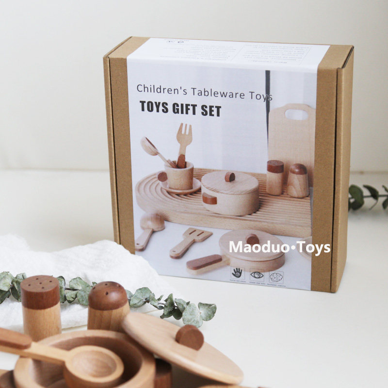 Maoduo Toys Beech Wooden Kids  - đánh giá và giá Kitchen Appliances And Utensils