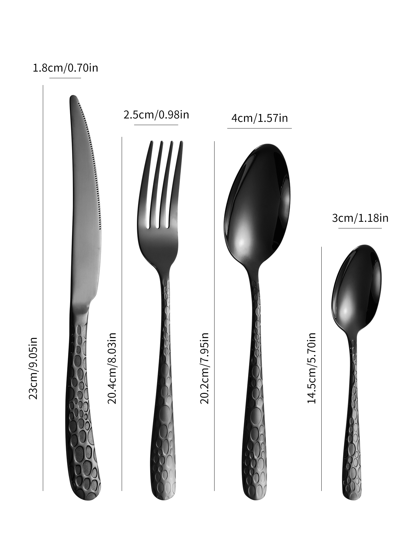 4/6/16/24pcs Black Stainless S - đánh giá và giá Kitchen Appliances Combo